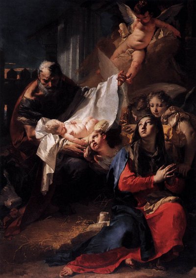 Natividad de Giovanni Battista Tiepolo